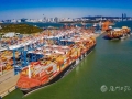 今年前5月，廈門(mén)港集裝箱吞吐量穩(wěn)中有進(jìn)